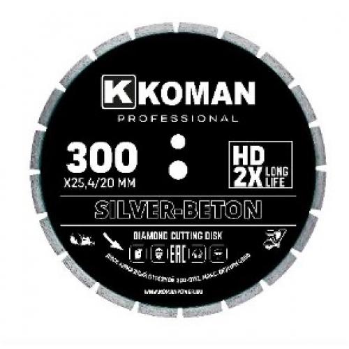Диск алмазный KOMAN 300-0112